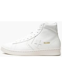 Men's shoes Converse Pro Leather OG Mid White/ Obsindian/ Egret