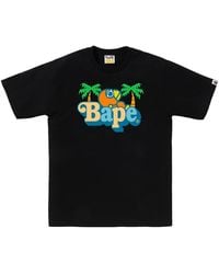 A Bathing Ape - Colors Milo College Summer T-Shirt 2L30 110 010" - Lyst