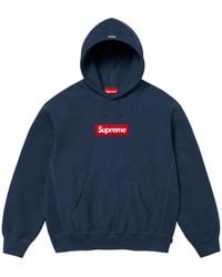 Supreme - Box Logo Hooded Sweatshirt "Fw24" Su928" - Lyst