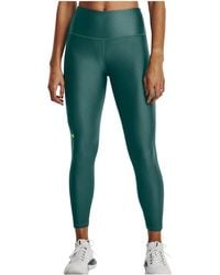 Under Armour - Heatgear No-Slip Waistband Ankle Leggings "Coastal" 1365335 716" - Lyst