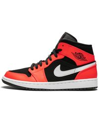 Nike - Air 1 Mid "Infrared 23" 554724 061" - Lyst