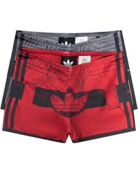 adidas - Avavav Printed Shorts "Better Scarlet Four" Kf9691" - Lyst