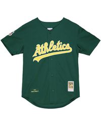 Mitchell & Ness - Dark Jersey "Nba Oakland Athletics 1997 Mark Mcgwire" Ajy13369 Oat97Mmcoagr" - Lyst
