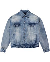 Purple Brand - Padded Denim Jacket P630 Dwij423" - Lyst