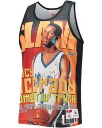 Mitchell & Ness - Slam Sublimated Tank "Tracy Mcgrady" Tmtk3448-Omayytmcblck_S" - Lyst
