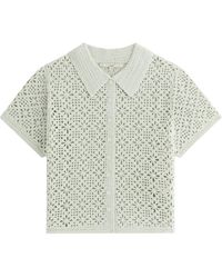 Kith - Rhea Knit Polo Top 2 "Palais" 48" - Lyst