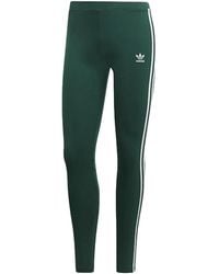 adidas - Originals 3-Stripes Leggings "Collegiate" Dv2613" - Lyst