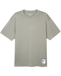 Satisfy - Auralite Crew Neck T-Shirt "Aluminium" 11000 Al Sa" - Lyst