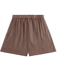 Kith - Rayne Monogram Silk Short Khw060185 210" - Lyst