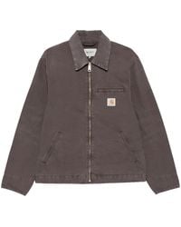 Carhartt - Detroit Jacket "Shale Shale Stone Canvas" I034819 3Mb4O" - Lyst