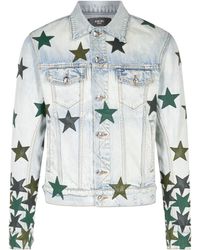Amiri - Chemist Trucker Jacket "Light" Mdt001 485" - Lyst