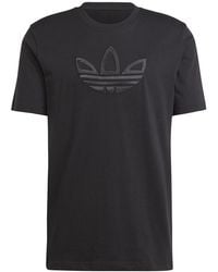 adidas - Originals Outlined Trefoil T-Shirt Iy4882" - Lyst