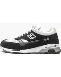 New Balance - 1500 Made In Uk "black / White" Shoes - Lyst