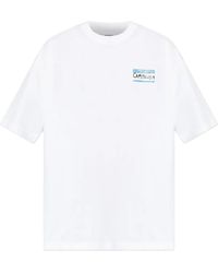 Vetements - Sticker T-Shirt Me76Tr227W Whit" - Lyst