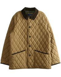Polo Ralph Lauren - Polyester Poly Quilted Beaton Barn Jacket "Honey" 710B15982002" - Lyst