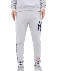 Pro Standard - Mlb New York Yankees Logo Joggers Sweatpants Lny431153 Gry" - Lyst