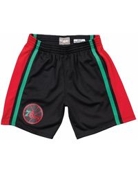 Mitchell & Ness - Nba Christmas Swingman Shorts "1996-97 Philadelphia 76Ers - Lyst