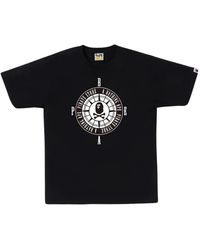 A Bathing Ape - Pirate Store Compass T-Shirt 4J20110007" - Lyst