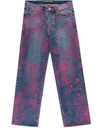 Sp5der - V2 Web Denim Jeans 134" - Lyst
