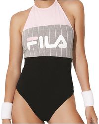 Fila - Fia Body Suit Rosablast" Lw171Yc8 001" - Lyst