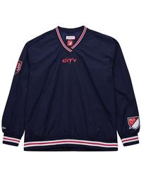 Mitchell & Ness - Classic Nylon Pullover Current Logo "Mls St. Louis" Ojpo7221 Sliyypppnavy" - Lyst