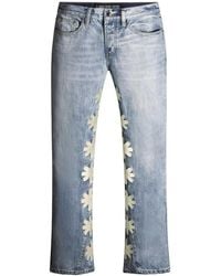 LOSTSHDWS - Drkshdws Light Wash Denim Pants "Bone" 10031529" - Lyst