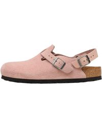 Birkenstock - Tokio Suede Leather Clay" 1031636" - Lyst