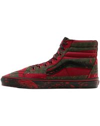 Vans - Sk8-Hi "Horror Pack Nightmare On Elm Street Freddy Krueger" Vn0A4U3Czv1" - Lyst