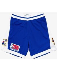 Mitchell & Ness - Nba Authentic Shorts Nuggets 80 "Royal" Ashrsb19005 Dnuroya80" - Lyst