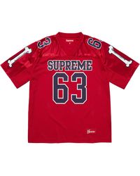 Supreme - Bones Football Jersey "Fw25 - Lyst