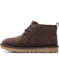 UGG - Neumel Shaggy Suede Boot "Burnt Cedar" 1158219 Bcdr" - Lyst