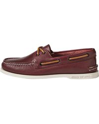 Sperry Top-Sider - A/O 2 Eye "Oxblood" Sts83260" - Lyst