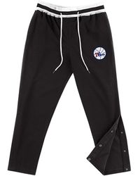 Mitchell & Ness - Nba Reversed Fleece Tearaway Pant "Philadelphia 76Ers - Lyst