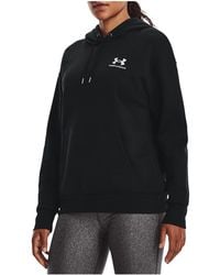 Under Armour - Essential Fleece Hoodie 1373033 001" - Lyst