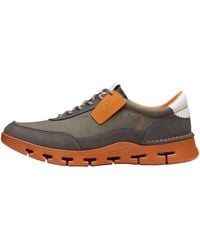 Clarks - Nature X One Sneakers "Dark Nubuck" 26170629" - Lyst