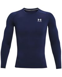 Under Armour - Heatgear Compression Long Sleeve "Midnight 1361524 410" - Lyst