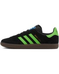 adidas - Samba Deco Spzl "black / Lucid Lime" Shoes - Lyst