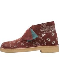 Clarks - Originals Desert Boot "Brick Paisley" 26168784" - Lyst