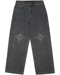BIRTH OF ROYAL CHILD - 20K Diamond Stellar Denim Bc25Awpt06 Blk" - Lyst