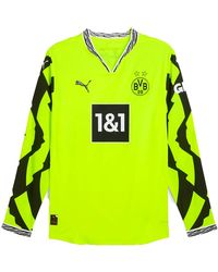PUMA - Bvb Anniversary Jersey Authentic Long Sleeve 776141 04" - Lyst