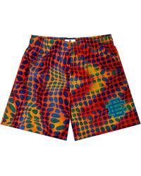 Eric Emanuel - Ee Basic Tie Dye Shorts Aqua Ee1012" - Lyst
