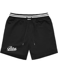 RTA - Peyton Collegiate Shorts Foil" Mu24K716 B1999Bksvf" - Lyst