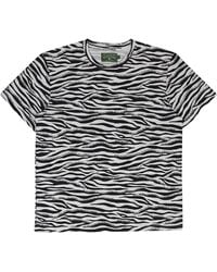 DENIM TEARS - Zebra Print T-Shirt Dt704" - Lyst