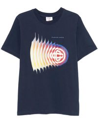 CASABLANCA - Shockwave Classic T-Shirt Mss26Jts00116" - Lyst