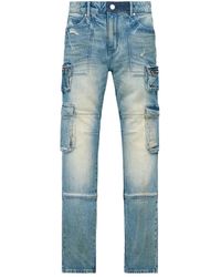 RTA - Slate Cargo Skinny Jeans "Muddy Sky" Mlfqd1070 B1839Mdsky" - Lyst