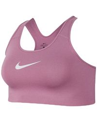 Nike - Swoosh Medium-Support Non-Padded Sports Bra (Plus Size) Bq0973 693" - Lyst