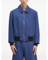 Sky High Farm - Santa Fe Work Jacket Woven Shf07J021-Nvy" - Lyst