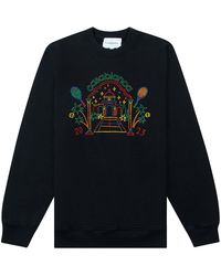 CASABLANCA - Vue De L'Arche Printed Sweatshirt Mf23 Jtp 001 06" - Lyst