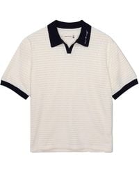Honor The Gift - Pique Colorblock Polo Shirt "Bone" Htg260217002 Bone" - Lyst