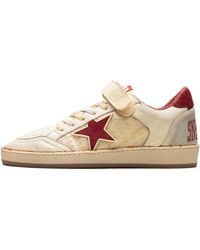 Golden Goose - Ball Star With Strap Nappa And Pvc Upper Suede Star Spur And Heel " Ice Pvc" Shoes - Lyst